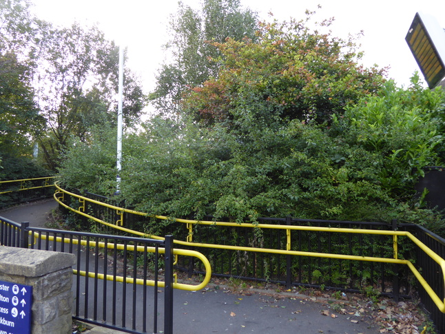 Darwen platform 1 entrance