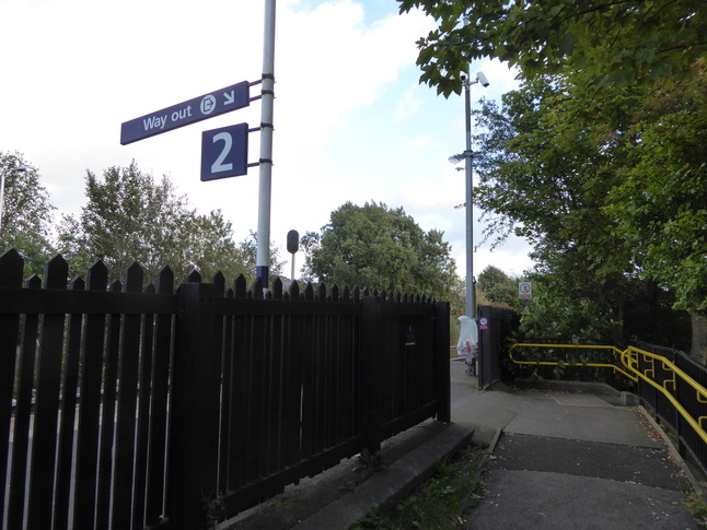 Darwen platform 2 entrance