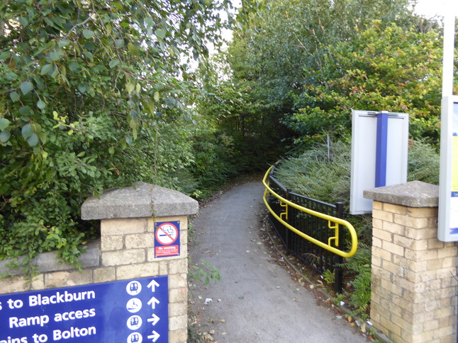 Darwen platform 2 ramp