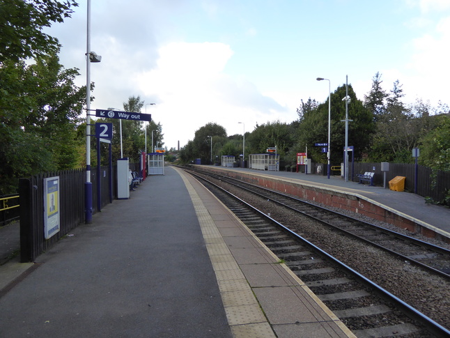 Darwen platforms looking north