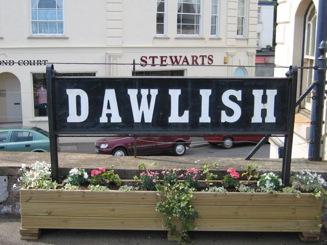 Dawlish old sign