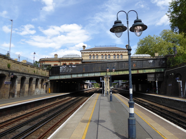 Denmark Hill platforms 2 and 3
from the west end