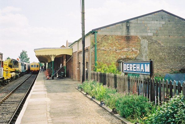 Dereham Station sign