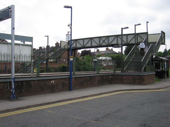 Dorchester South footbridge