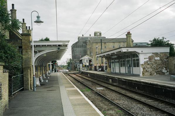 Downham Market level crossing and
signal box