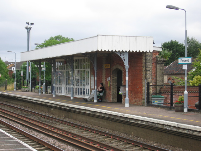 Elmswell platform 1 building