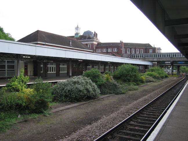 Exeter Central platform 3