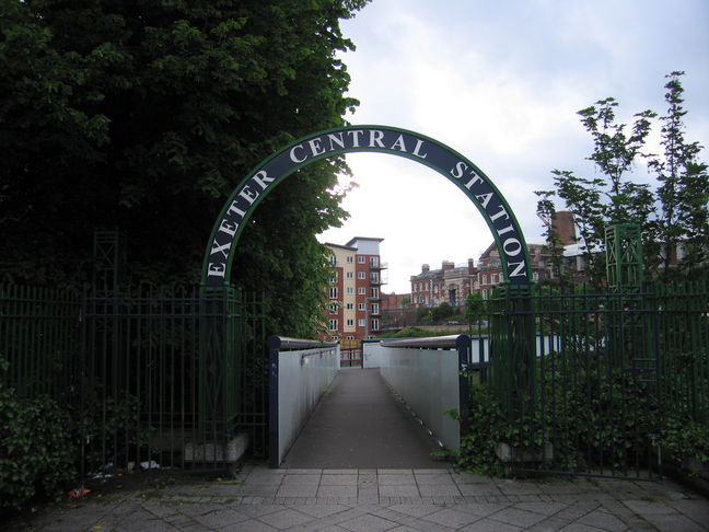 Exeter Central back
entrance