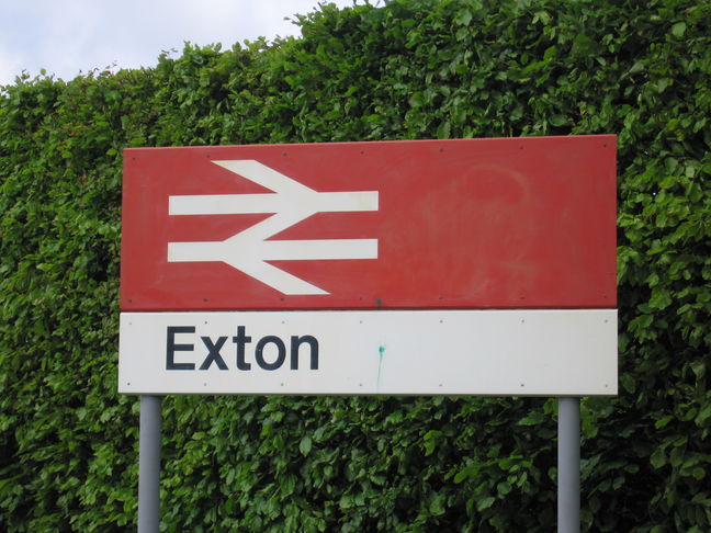 Exton sign