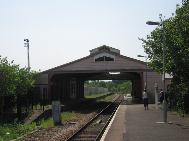 Frome roof looking south