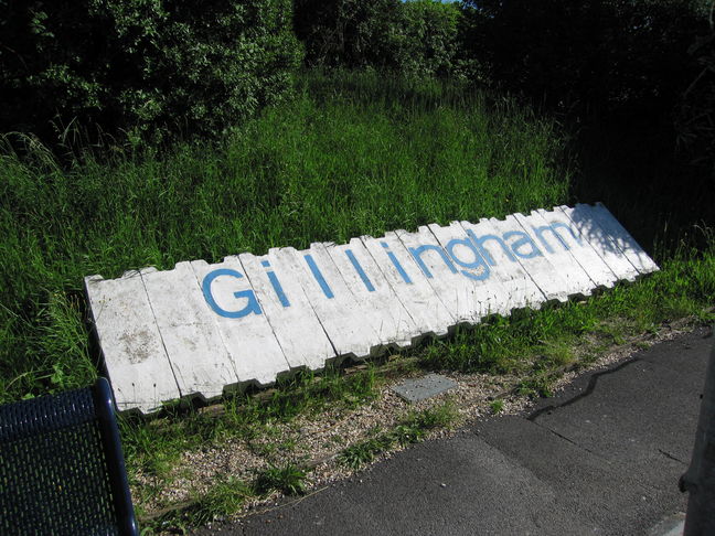 Gillingham garden sign