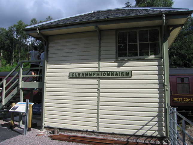 Glenfinnan signalbox side