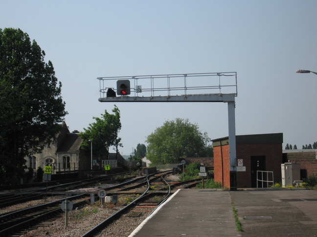 Gloucester looking west from platform
4