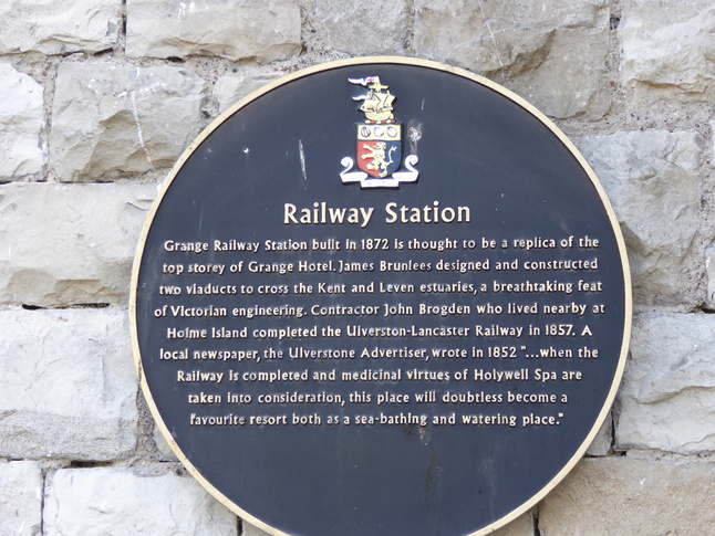 Grange-over-Sands plaque