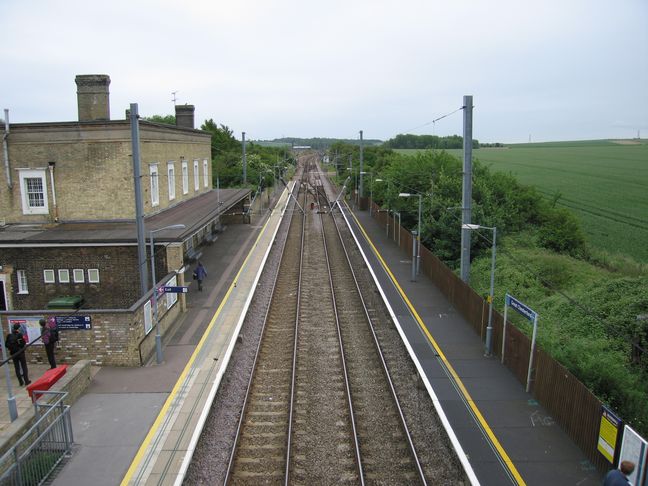 Great Chesterford, looking south
from the bridge