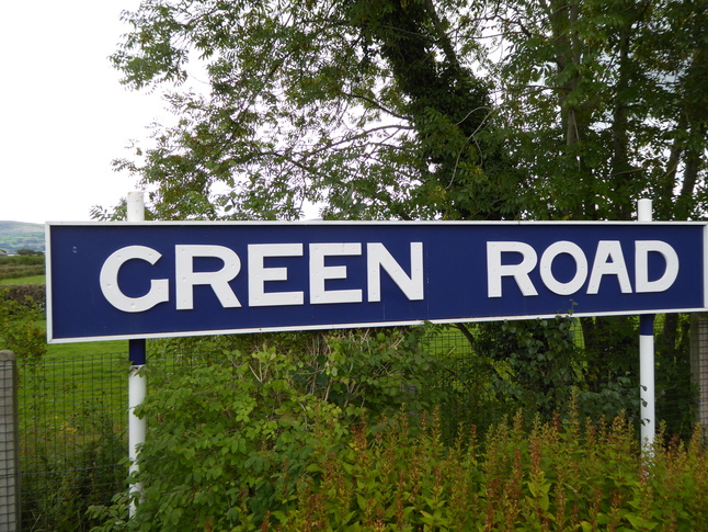 Green Road sign