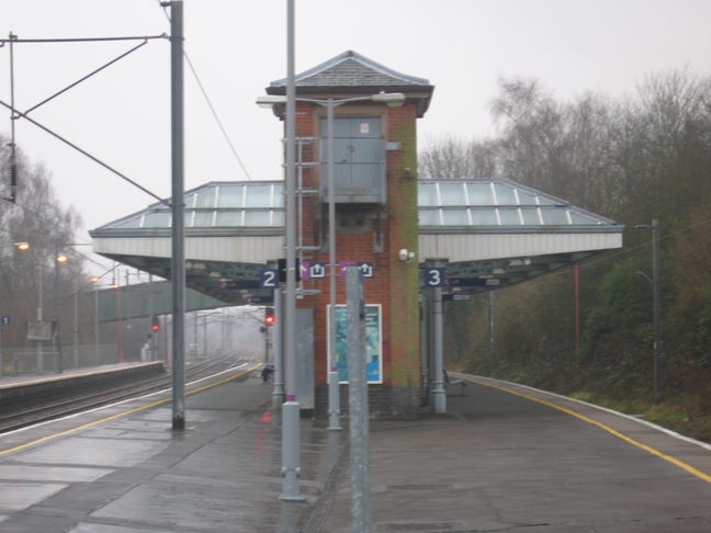 Hertford North liftshaft