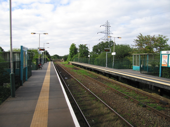 Heswall platforms looking north