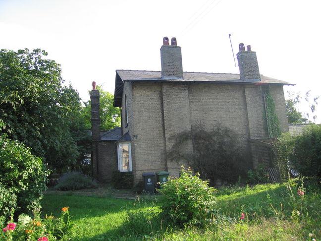 Histon station bulding rear