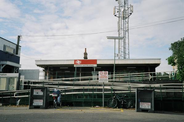 Hoveton and Wroxham sign