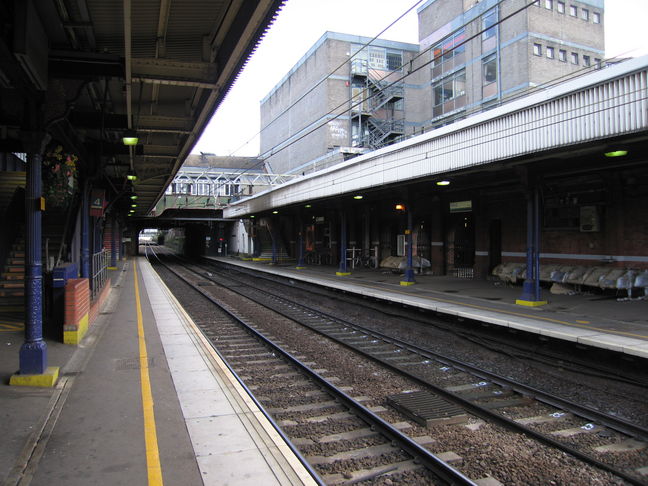 Ilford platforms 1 and 2 looking east