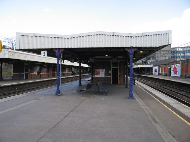 Ilford platforms 2 and 3
