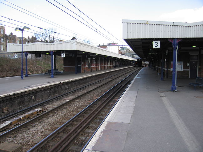 Ilford platforms 3, 4, and 5