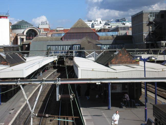 Ilford from footbridge