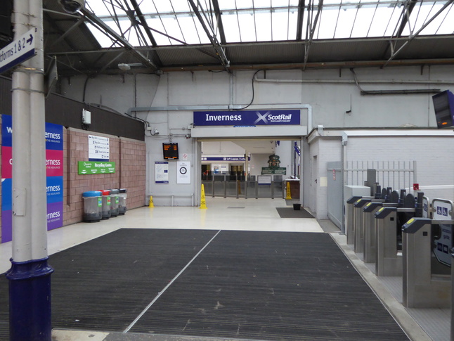 Inverness platforms 1 and 2 end