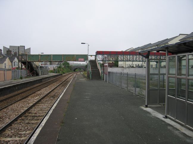 Keyham platform 2 and bridge