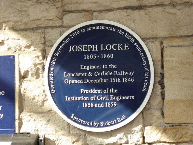 Lancaster plaque