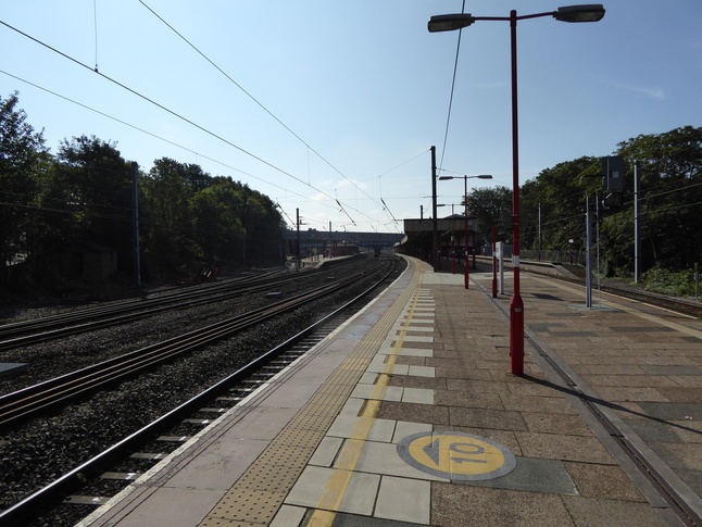 Lancaster platforms looking south