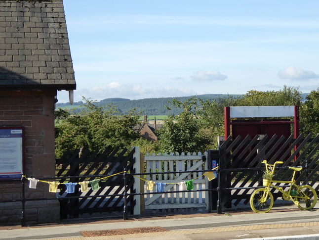 Langwathby platform 1 exit