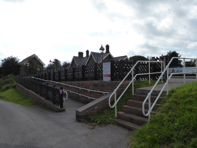 Lazonby and Kirkoswald
					       platform 2 entrance