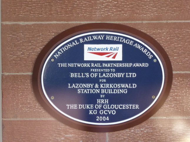 National Railway
					       Heritage Awards |
					       Network Rail | The
					       Network Raik
					       Partnership Award
					       Presented To Bell's of
					       Lazonby Ltd. for
					       Lazonby &
					       Kirkoswald station
					       Building by HRH the
					       Duke of Gloucester KG
					       GCVO 2004