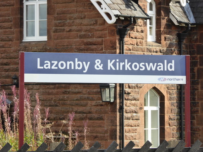 Lazonby and Kirkoswald sign