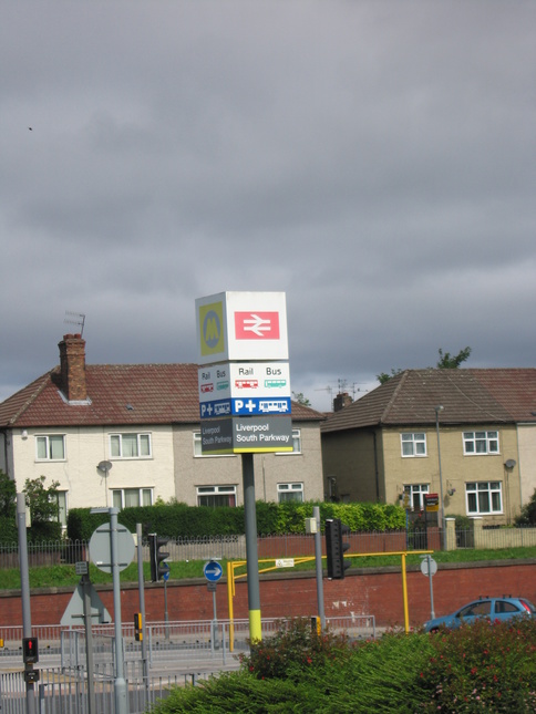 Liverpool South Parkway
sign