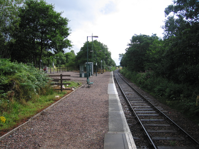 Locheilside platform looking east