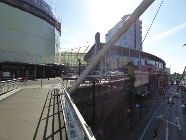 Manchester Piccadilly front, long view