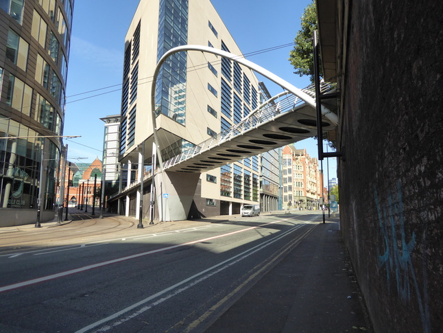 Manchester Piccadilly bridge over London Road