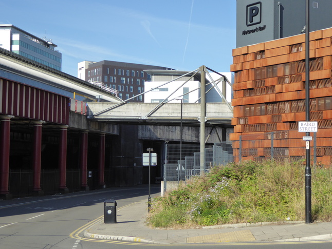 Manchester Piccadilly north side undercroft