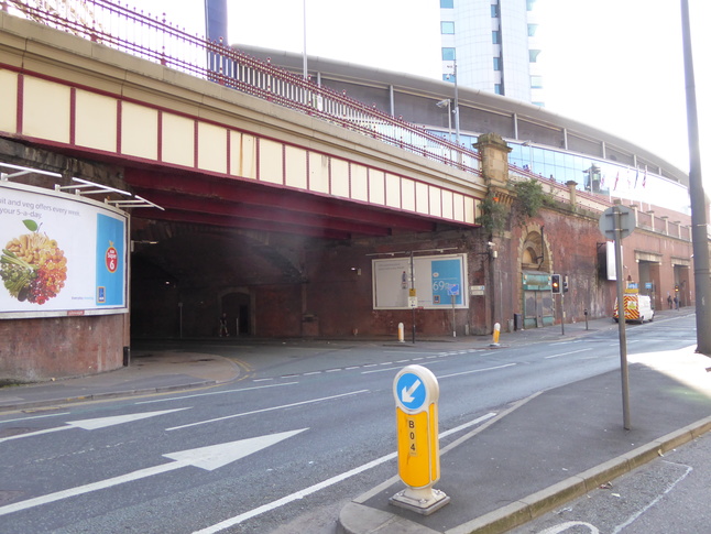 Store Street under Manchester Piccadilly