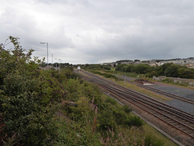 Maryport looking east from
bridge