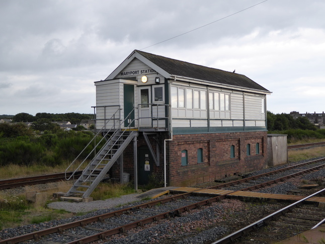 Maryport signalbox
