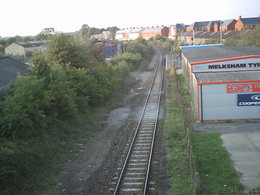 Melksham from road bridge