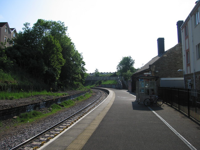 Montpelier platform looking east