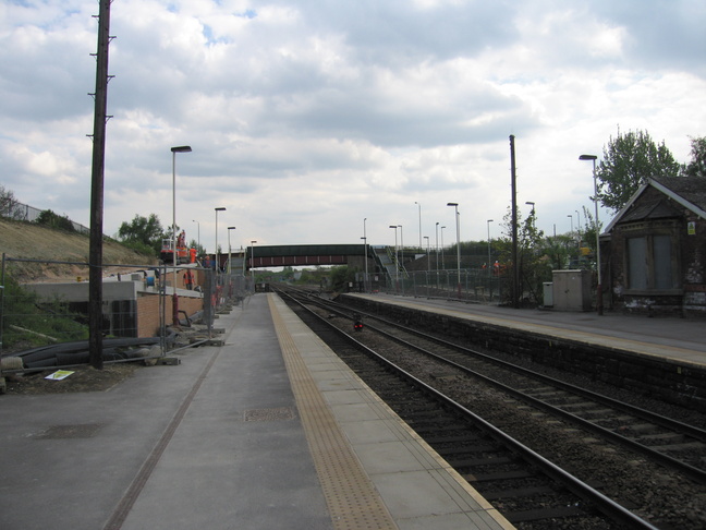 Moorthorpe platform 1 looking south