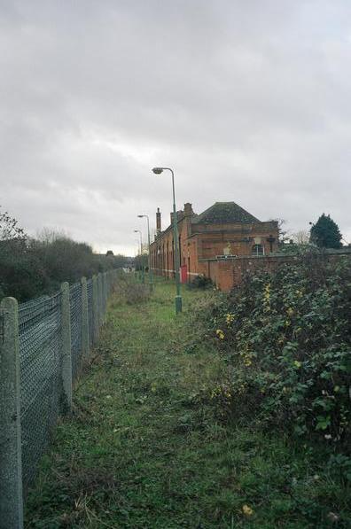 Newmarket station building rear