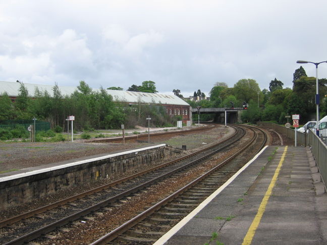 Newton Abbot, looking south