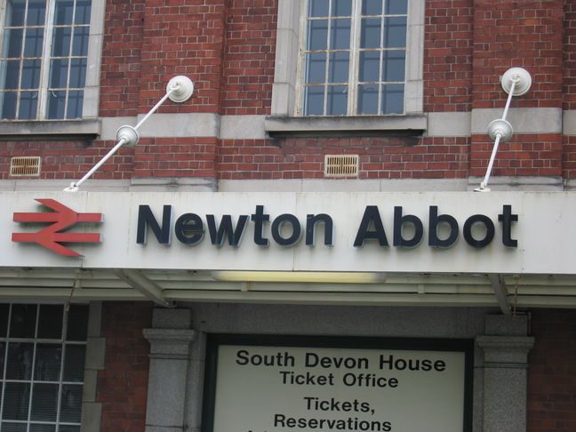 Newton Abbot sign